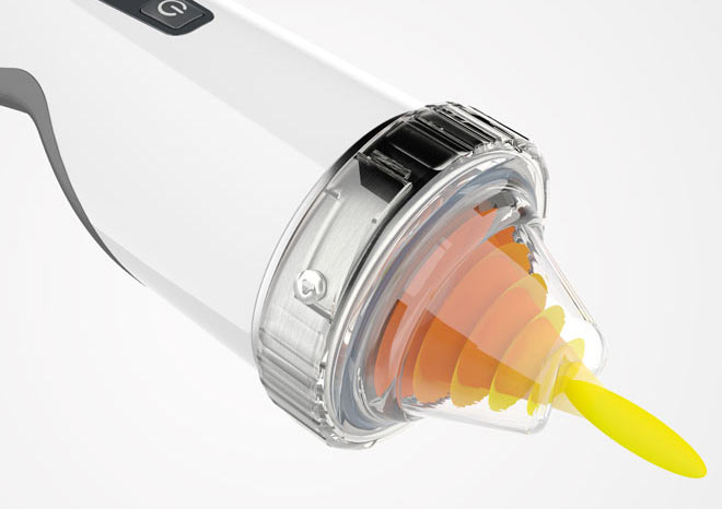 Shock wave therapy device
